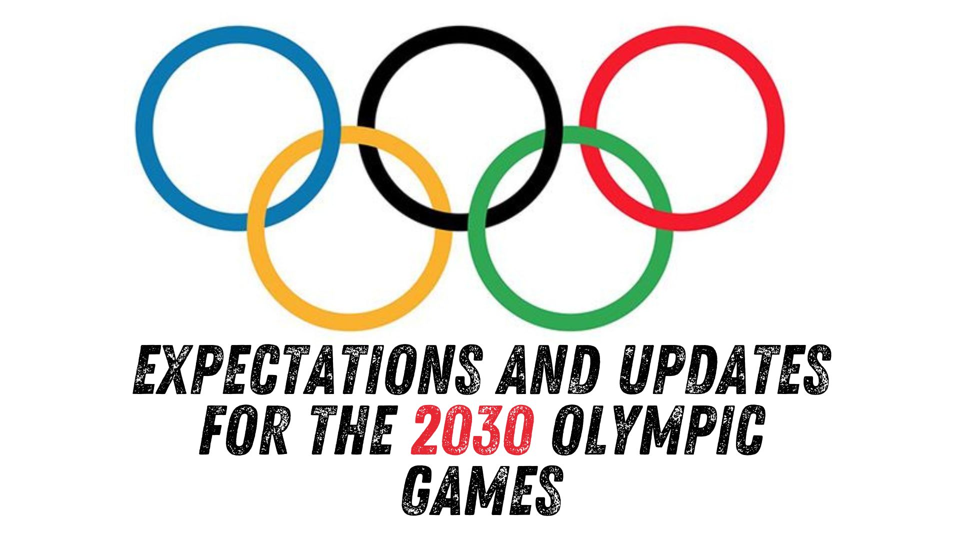 2030 Olympic Games