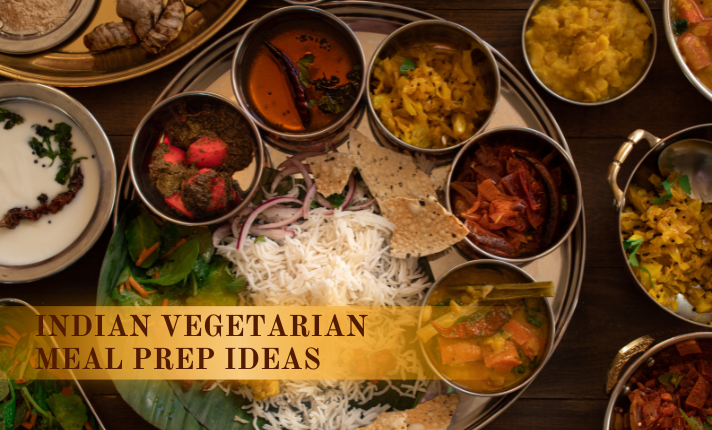 Indian vegetarian meal