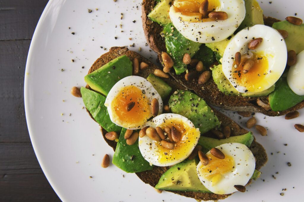 Egg Salad Stuffed Avocados